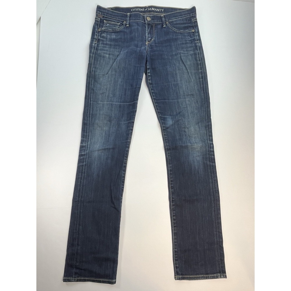 Citizens Of Humanity Ava Jeans Women 32x33 Low Rise Straight Leg Stretch